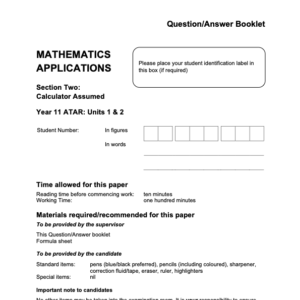 Microsoft Word - 2024 AEMAA - Sem 2 Exam (Calculator Assumed) - FINAL v1.docx