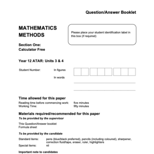 Microsoft Word - 2024 ATMAM - Sem 2 Exam (Calculator Free) - FINAL v1.docx